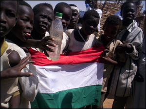 Darfuri menekült gyerekek Darfuri menekült gyerekek